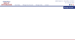 Desktop Screenshot of chowchillaselfstorage.com